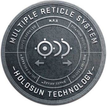 Holosun Multiple Reticle System