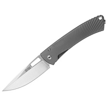 Нож LionSteel серии TiSpine, цвет серый, матовый