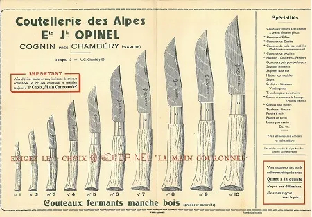 История бренда Opinel