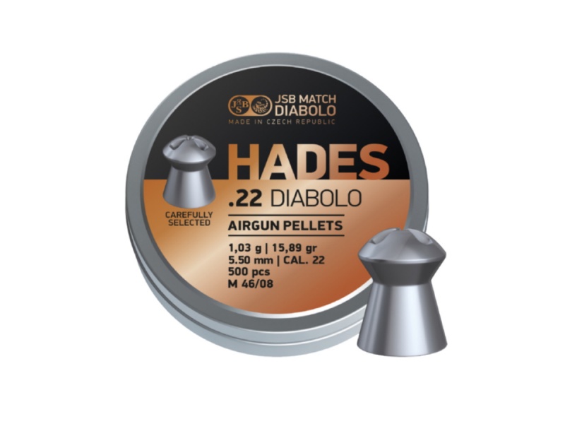 Пульки JSB Diabolo HADES 5,5 мм (500 шт)