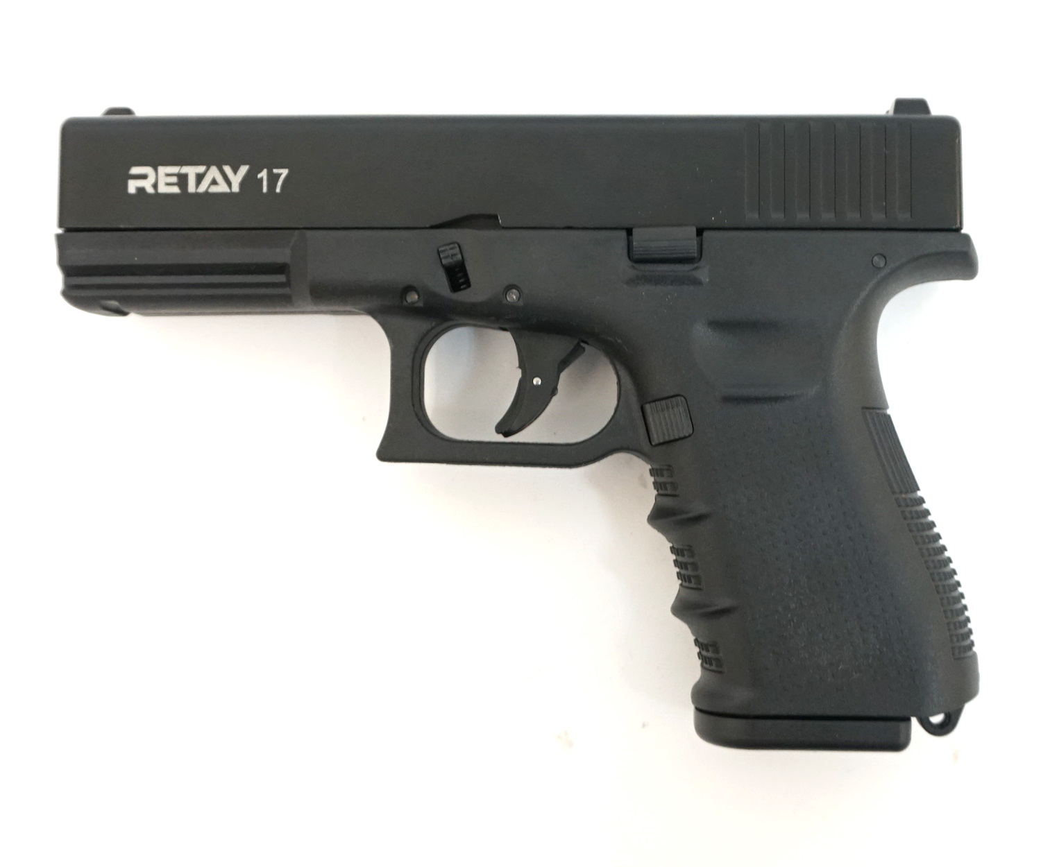 Пистолет охолощенный Retay 17 (Glock 17) 9mm P.A.K. черный