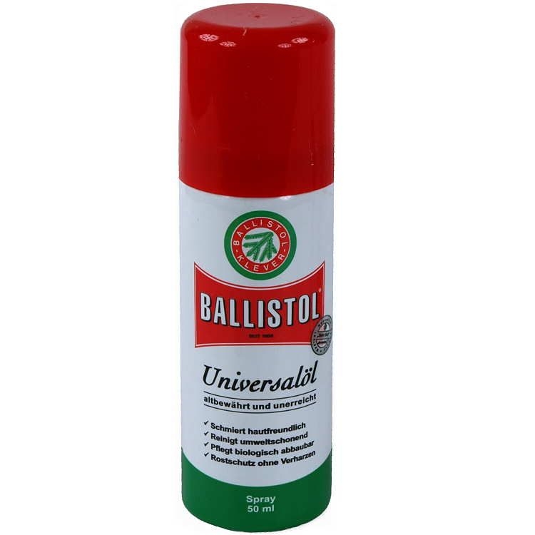 Масло оружейное Ballistol, 50мл