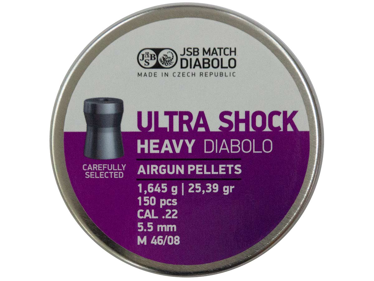 Пульки JSB Ultra Shock Heavy 5,5 мм (150 шт) 