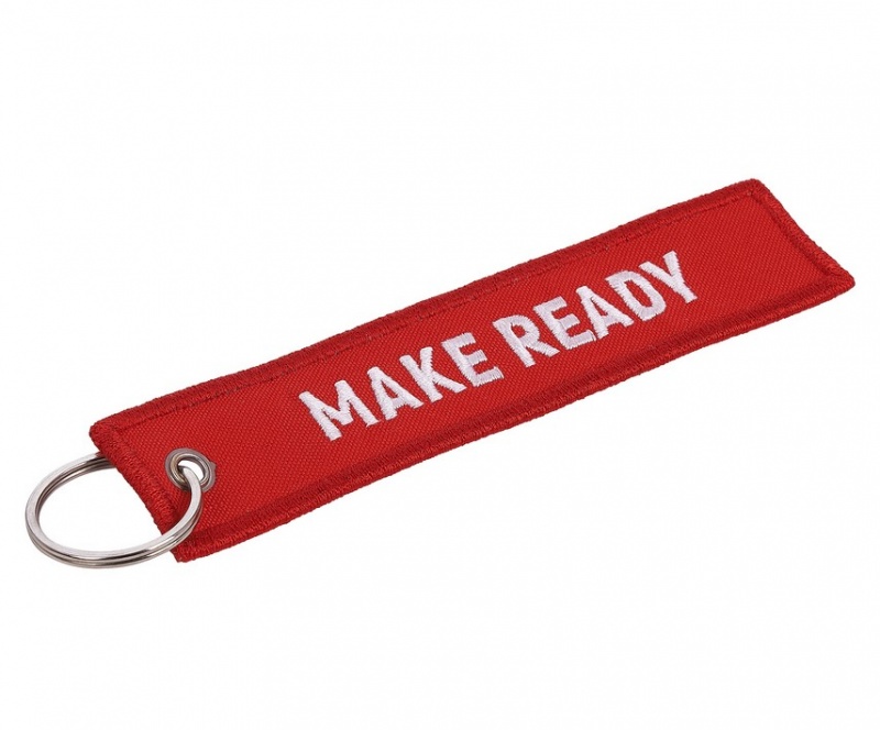 Брелок-ремувер «MAKE READY», красный
