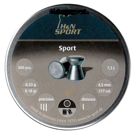 Пульки HN Sport 4,5 мм (500 шт)