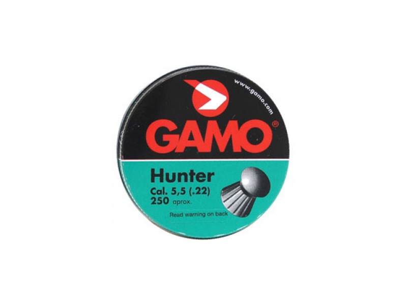 Пули пневматические GAMO HUNTER 5,5мм, 1,0г (250 шт)