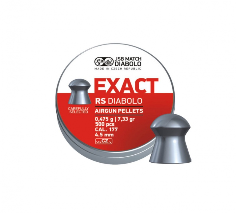 Пульки JSB Exact RS 4,5 мм (4,52) (500 шт) 