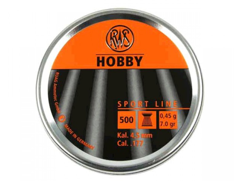 Пульки RWS Hobby 4,5 мм (500 шт) 
