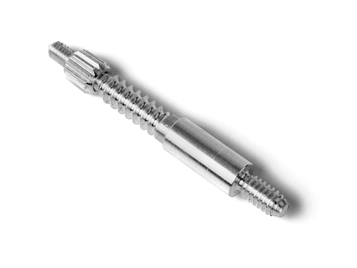 Адаптер-иголка A2S GUN 8 дюраль, резьба папа 5/40 для Dewey 17/20C
