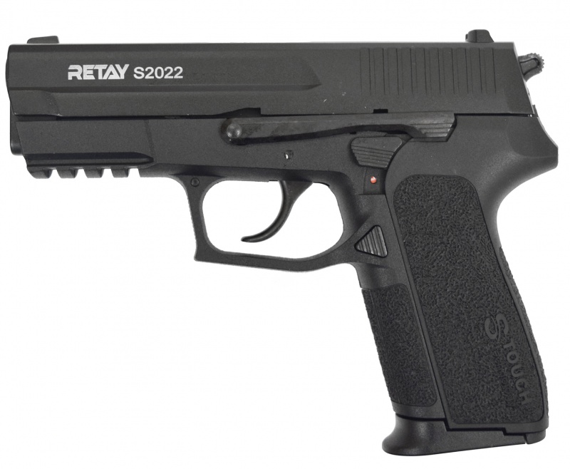 Пистолет охолощенный Retay S2022 (Sig Sauer SP2022) 9mm P.A.K. черный