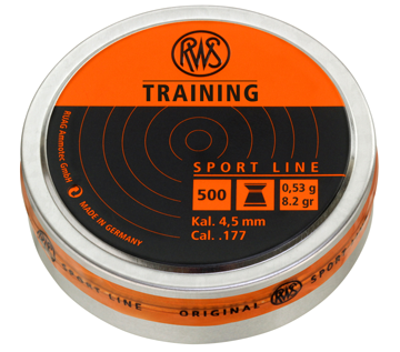 Пульки RWS Training 4,5 мм (500 шт) 