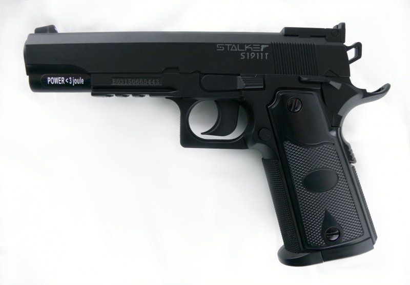 Пистолет пневматический Stalker S1911T (аналог &quot;Colt 1911&quot;) к.4,5мм