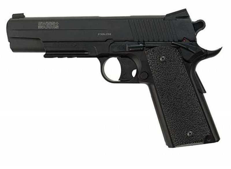 пистолет пневматический Swiss Arms SA 1911 (Colt 1911), к.4,5 мм