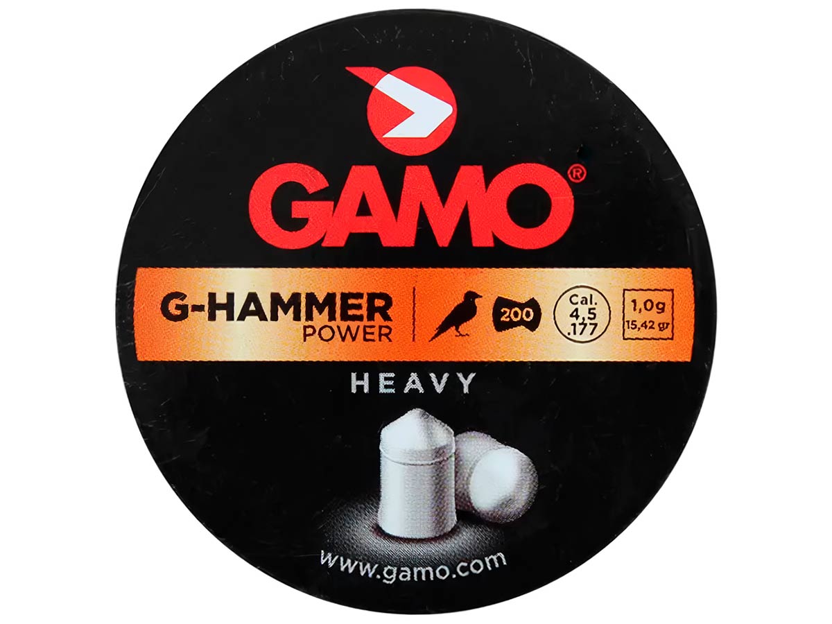 Пули пневматические GAMO G-HAMMER 4,5 мм (200шт)