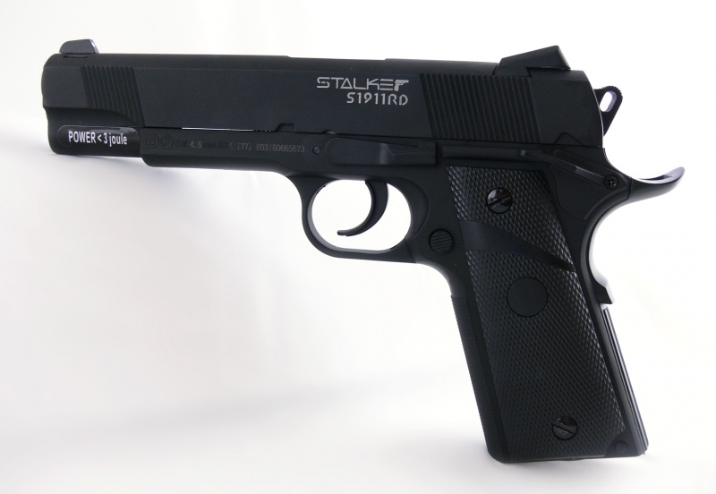 Пистолет пневматический Stalker S1911RD (аналог &quot;Colt 1911&quot;) к.4,5мм