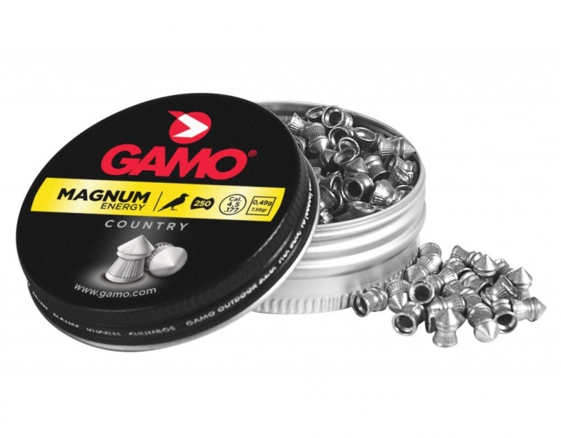 Пули пневматические GAMO MAGNUM 4,5 мм (250шт) DISC