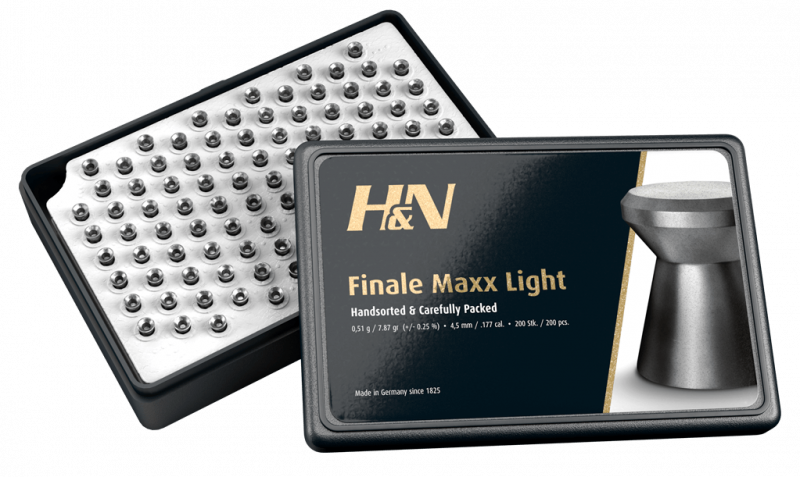 Пульки HN Final Maxx Light 4,5 мм (200 шт) 