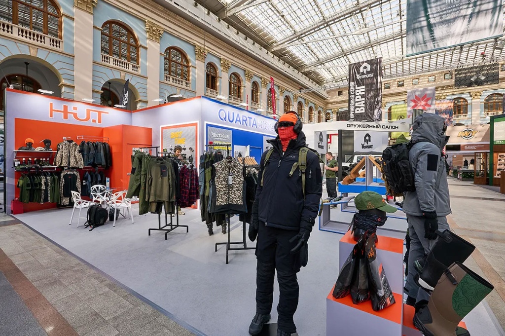 OrelExpo. Стенд QUARTA. Одежда H.U.T.