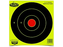 Мишень осыпающаяся Birchwood Dirty Bird Yellow Bulls-eye, 8in, 8шт.