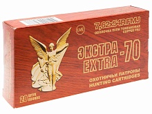 Патрон 7,62x54R НПЗ Экстра 70 FMJ 13г/200gr томпак (20 штук)