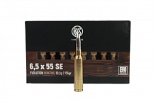 Патрон 6,5x55 SE RWS  EVO 10.1г/156gr (20 штук)