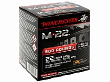 Патрон 22 LR Winchester M22 LRN 2.59г/40gr (500 штук)