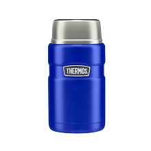 Термос для еды THERMOS SK-3020 0.71L, складная ложка, синий