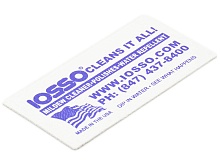Губка Iosso Heavy Duty для чистки, полировки, размеры, мм: 140х70х6,35