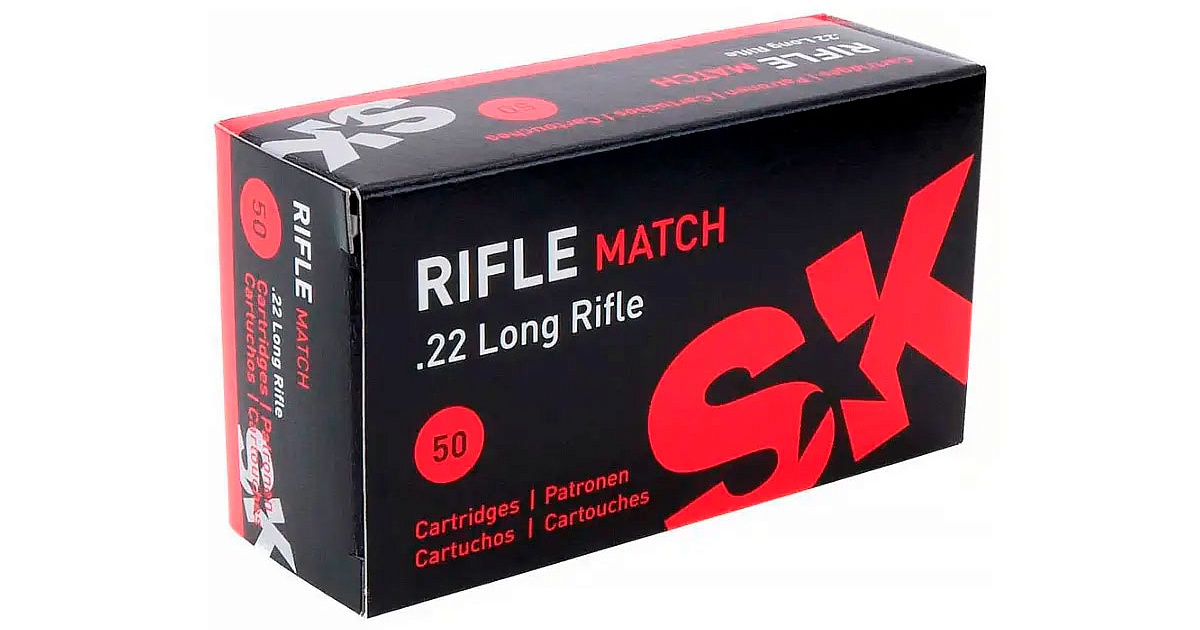 Купить патрон 22 lr lapua rifle match sk 2.59г/40gr (50 штук) в ...