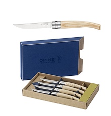 Набор ножей Opinel серии Table Chic 10 - 4шт., рукоять - ясень