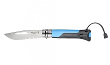 Нож Opinel серии Specialists Outdoor 08, синий/серый 