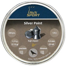 Пульки HN Silver Point 5,5 мм (200 шт) 