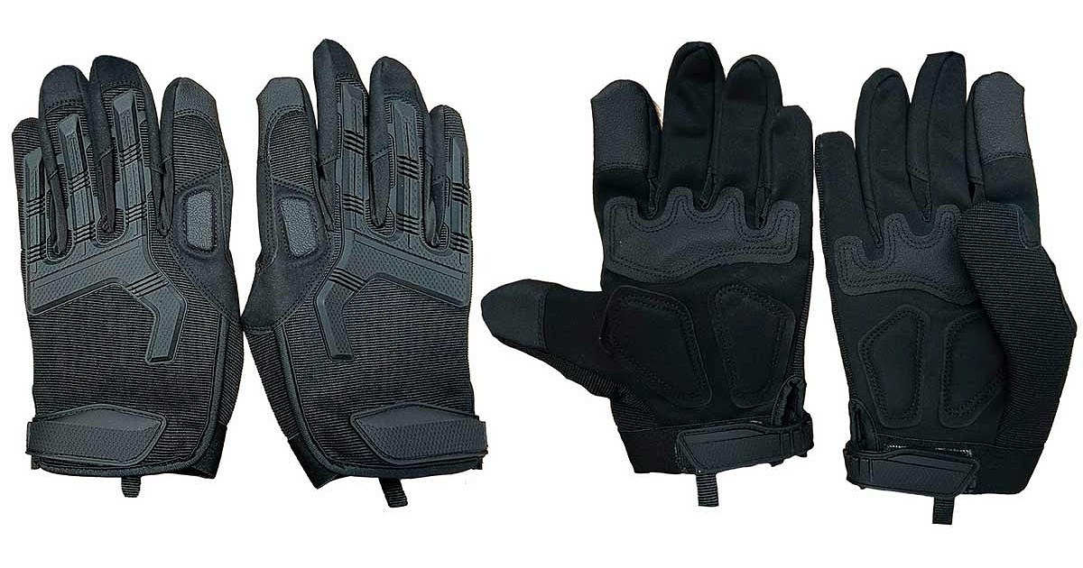 Купить перчатки тактические, мягкие резиновые вставки, застёжка велкро ...