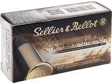 Патрон 22 LR Sellier&Bellot Subsonic LRN HP 2.6г/40gr (50 штук)