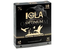 Патрон 12/70 дробь 5 (32г) IGLA Optimum (10 штук)