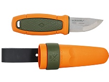 Нож Morakniv Eldris Hunting, нержавеющая сталь, зелёный/оранжевый