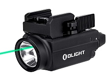 Фонарь подствольный Olight Baldr S, пистолетный, 800lm, зелёный ЛЦУ, чёрный