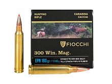 Патрон 300 Win.Mag. Fiocchi EPN 11.66г/180gr (10 штук)