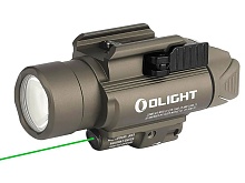 Фонарь подствольный Olight Baldr Pro, пистолетный, 1350 lm, ЛЦУ, Desert Tan