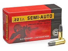 Патрон 22 LR Geco Semi-Auto LRN 2.6г/40gr (50 штук)