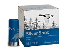 Патрон 12/70 дробь 1 (40г) Grand Patron Silver Shot (25 штук)