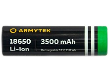 Аккумулятор 18650 Li-Ion Armytek 3500 mAh без защиты