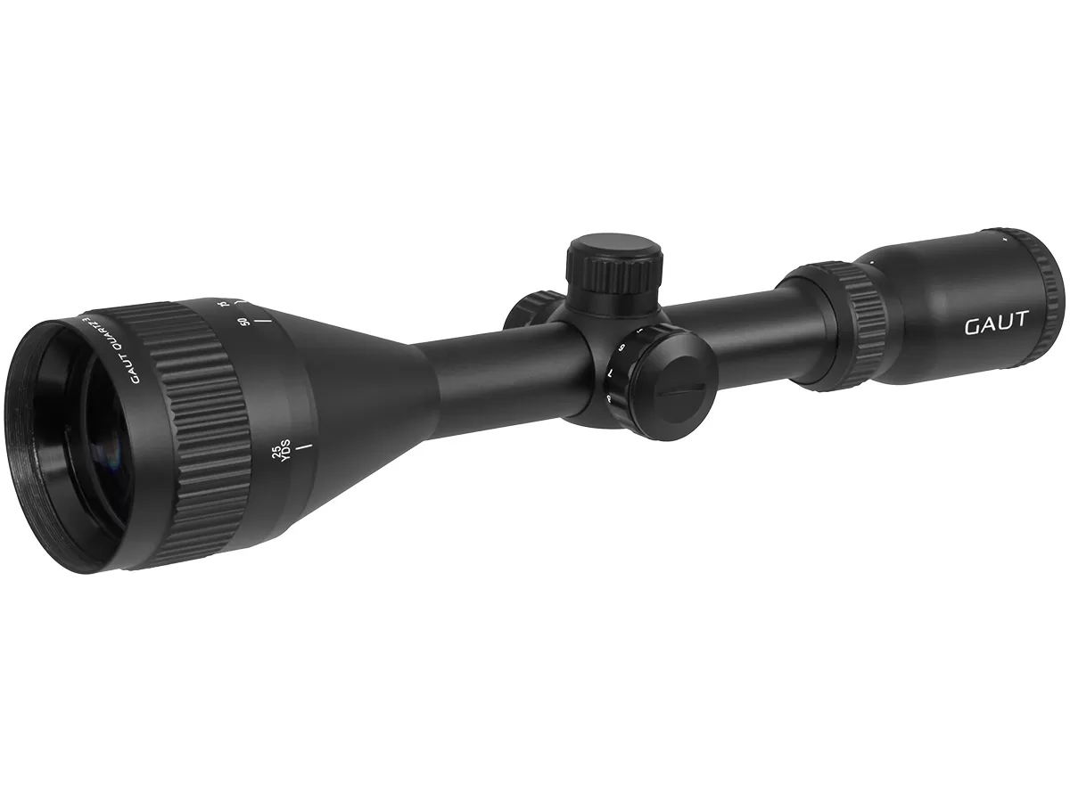 Прицел Gaut Quartz 3-9x50 AO, сетка 32, подсветка, 0.1 МIL