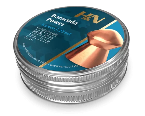 Пульки HN Baracuda Power 5,5 мм (200 шт)