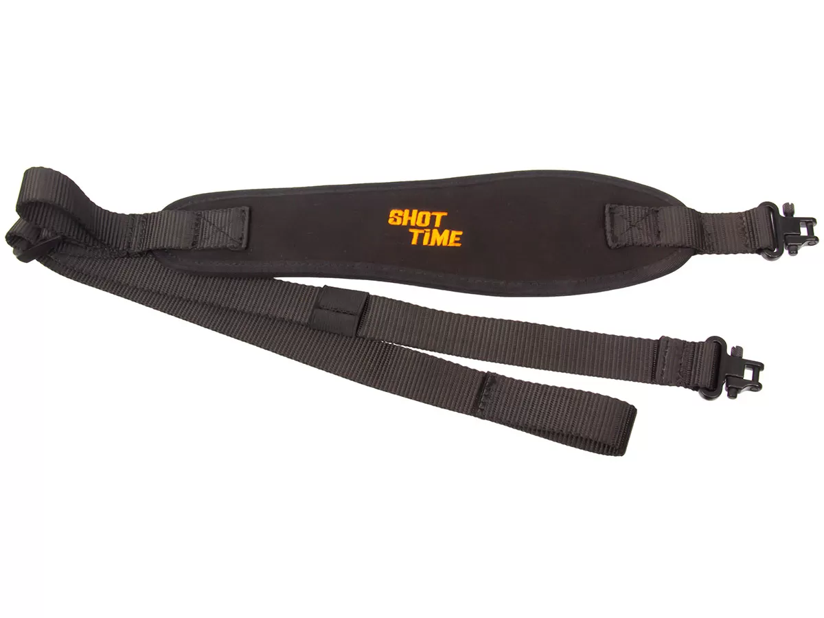 Ремень оружейный ShotTime быстро регулируемый, 8х48-108, чёрный