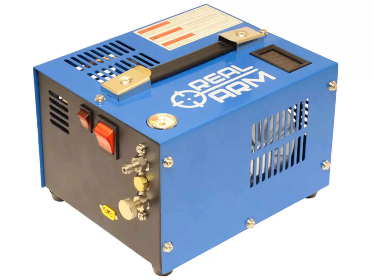 Компрессор высокого давления RealARM Стандарт для PCP, 300bar, 220В/12В