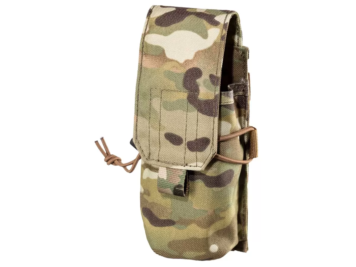 Подсумок Wartech MP-105-MCN под 2 магазина АК серии, Multicam