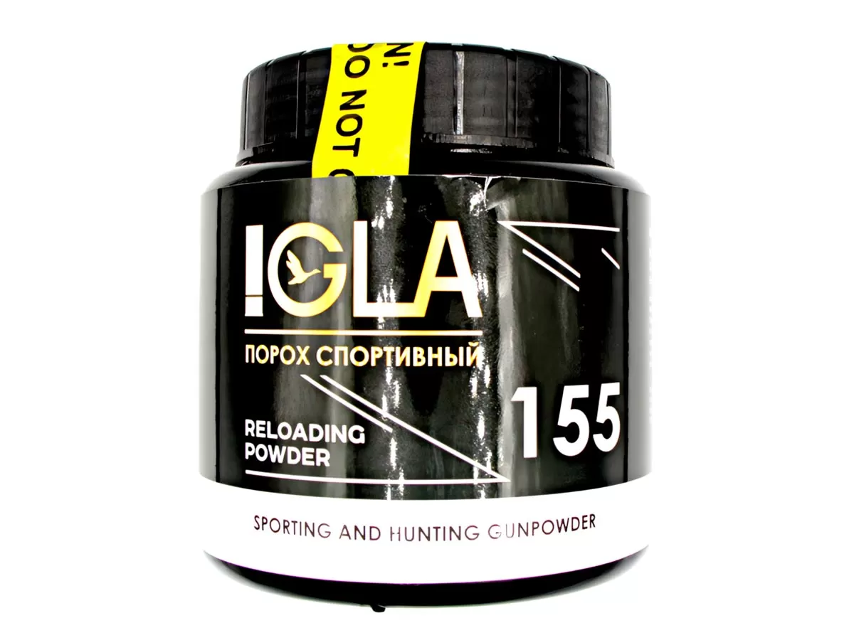 Порох IGLA 155 (.22-250 Rem, 243 Win., 308 Win., 7.62x54, 30-06 Sprg.) 454г