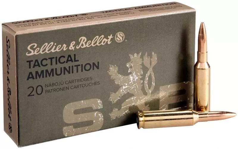Патрон 6.5 Creedmoor Sellier&Bellot FMJ BT 9.1г/140gr (20 штук)