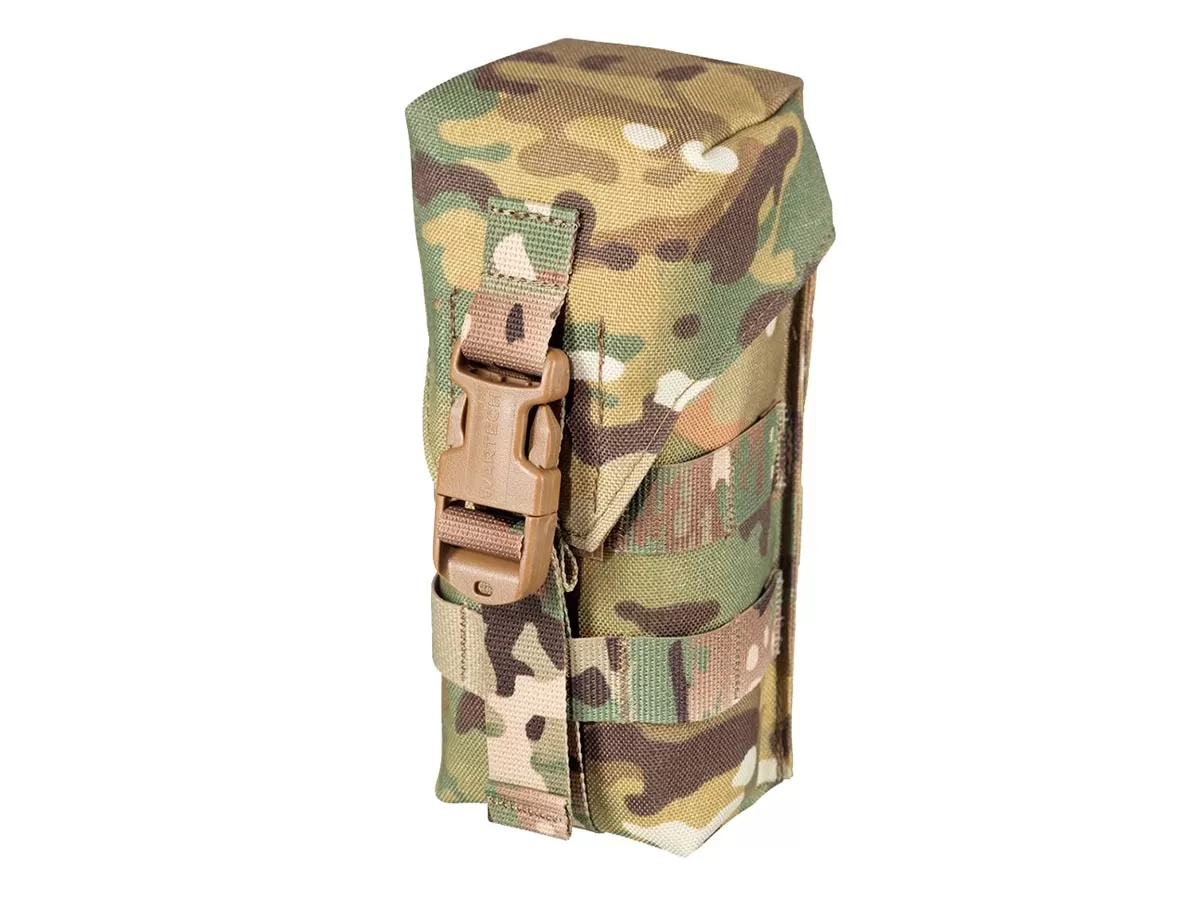 Подсумок Wartech Ратник MP-108-MCN под 2 магазина АК, закрытый, Multicam